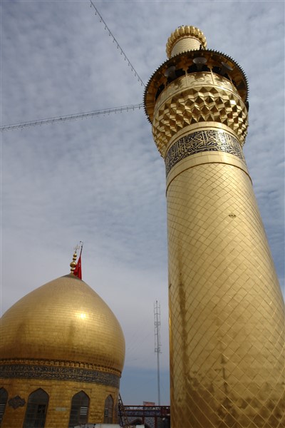 نمای بیرونی از حرم امام حسین (ع)